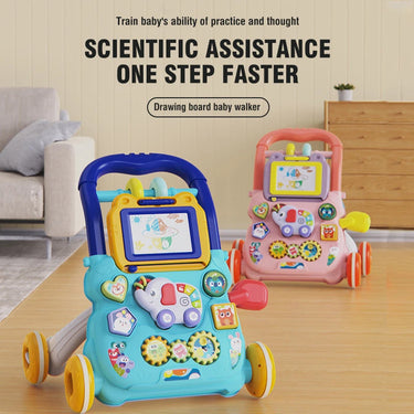 Huanger Baby Musical Walker With Dazzling Lights